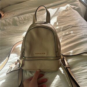 Pink Micheal Kors Backpack